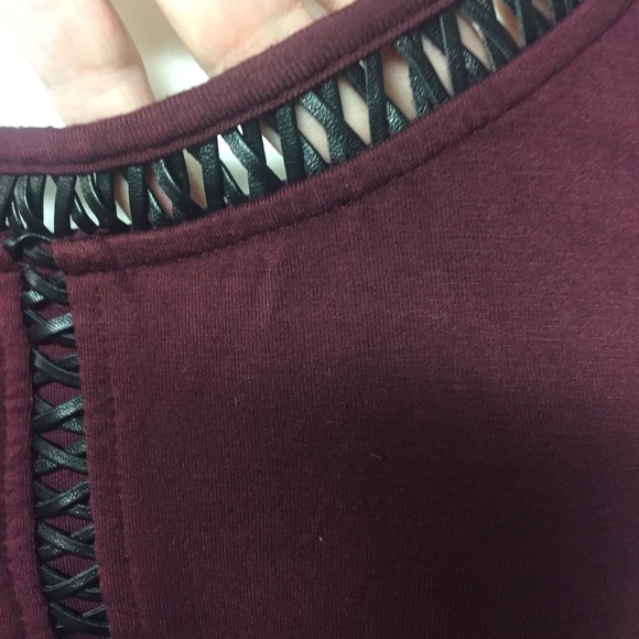 Michelstudio Women's Shirt, Bordeaux red, size 2X - Picture 4 of 8